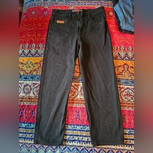Empyre Mens Black Jeans